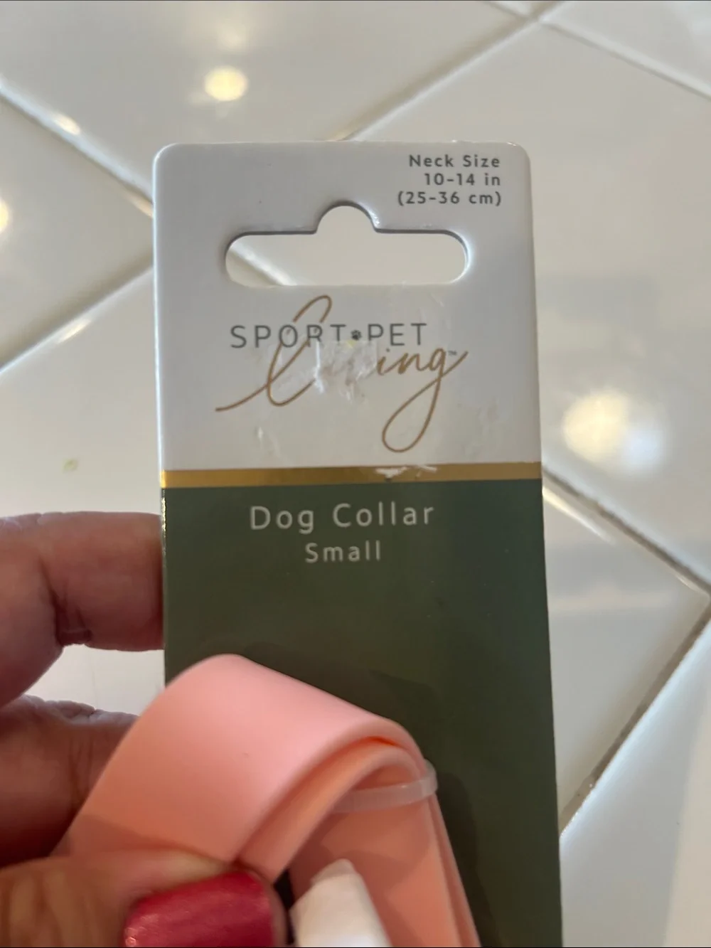 New pink Dog 🐶 Collar